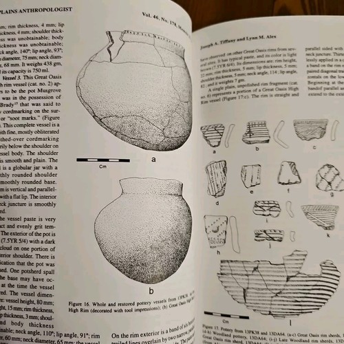 2001 Plains Anthropologist Memoir 33 Volume 46 Number 178 Native American Arch - Picture 5 of 15