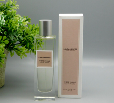 LAURA MERCIER AMBER VANILLA 50ml 箱付き New Laura Mercier AMBRE VANILLE Eau de Toilette Spray Full
