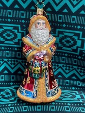 Radko ALL THAT GLITTERS Santa 5.25? Dated 2004