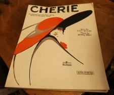 Cherie ~ Wood/Bibo ~ 1921 Leo. Feist Sheet Music