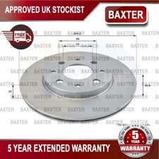 Image of Fits Fiat 500 Panda Ford Ka 1.0 1.2 D dCi 1.4 Baxter Front Brake Disc #1