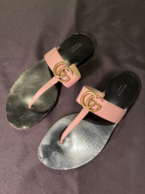 GUCCI INTERLOCKING G FLIPFLOP US SANDALS
