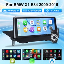 10,25'' Carplay LTE 4G Android 14 Autoradio 128GB GPS BT 5.0 Für BMW X1 E84 CIC
