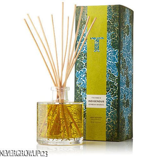 THYMES INDIGENOUS~VERBENA BAMBOO OIL REED DIFFUSER~FRAGRANCE~NEW IN BOX - Picture 1 of 2