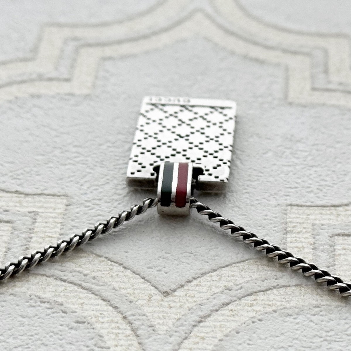 Gucci Diamantissima Sherry Line Necklace 310481 Plate silver Gucci Diamantissima Sherry Line Necklace 310481 Plate silver