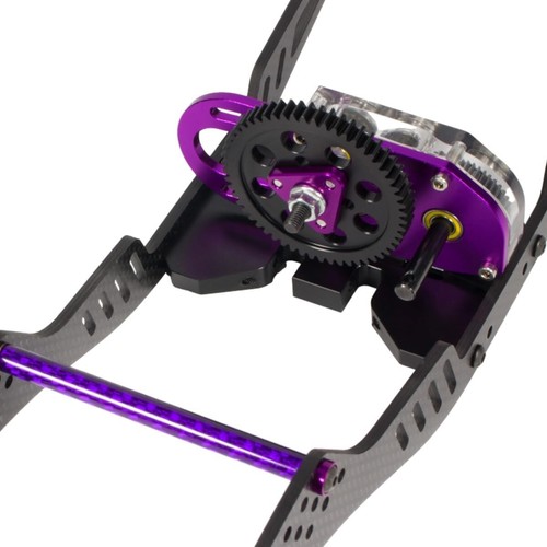 2 Low Transmission Gearbox Set For 1/10 RC Crawler SCX10 Pro SCX10 II Capra LCG - Picture 3 of 7