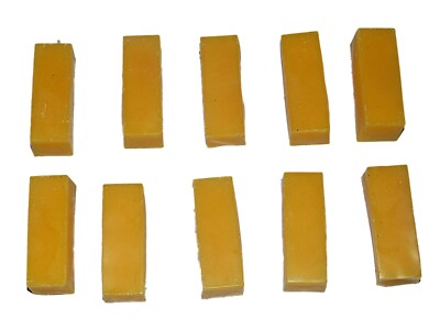Snowboard ski wax 1 Lb universal yellow 10 sticks  1 LB New 2024