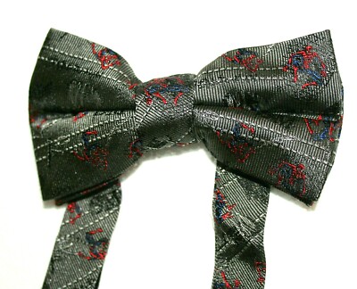 Marvel Comics Spider-Man Boys 100% Silk Dress Bowtie Necktie Bow Tie