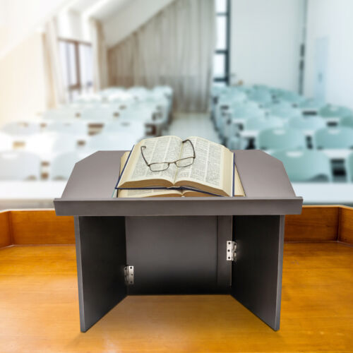 Foldable Tabletop Podium - Portable Presentation Podium, Lectern Book Stand - Picture 9 of 17