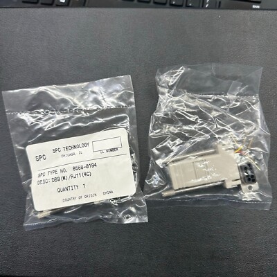 SPC Technology 8588-0194 DB9(M) RJ11(4C) 52N9484 Connector Lot of 10