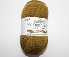 Cascade Farms Yarn 220 Superwash Merino Wool Col 68 Olive 100g 220yd