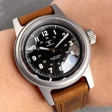 20ATM 36mm Fashion Double Domed Sapphire Glass NH35A Automatic Mechanics Watches