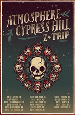 ATMOSPHERE | CYRPESS HILL 2021 Tour Ltd Ed RARE Poster +BONUS Hip Hop Rap Poster