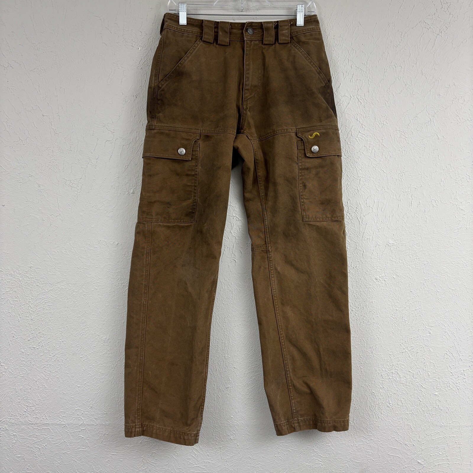 Alec Steele 01 G1 Shop Work Pants 30x32 100% Cotton- Stained-Fast Shipping