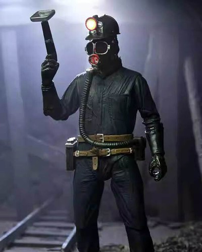 NECA My Bloody Valentine Miner Ultimate 7" Action Figure 1:12 Scale Official - Picture 7 of 11