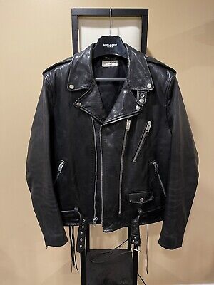 Saint Laurent x Hedi FW13 Calf Oil L17 Leather Biker Jacket Saint Laurent x Hedi FW13 Calf Oil L17 Leather Biker Jacket