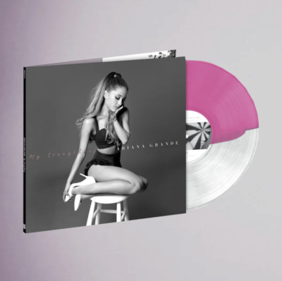 未開封　限定色　Ariana Grande My Everything ARIANA GRANDE My Everything Clear Pink Limited Vinyl