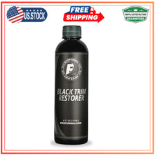 ExoForma Black Trim Restorer - Restores Factory Black to Plastic Trim - Protects
