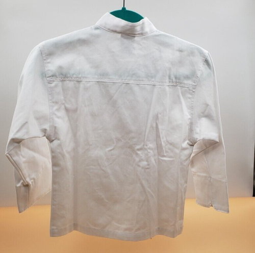 Chef Revival Kids White Traditional Chef Jacket, Regular "Madsion" New - Picture 3 of 10