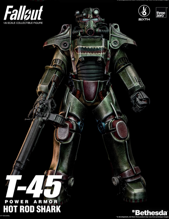 ThreeZero Fallout T-45 Power Armor Camouflage 1/6 Scale Action