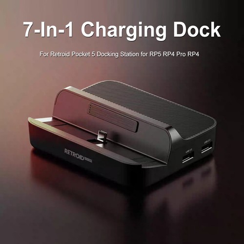 Station d'accueil 7 en 1 pour station d'accueil Retroid Pocket 5 pour RP5 RP4 Pro RP4 - Photo 10/10