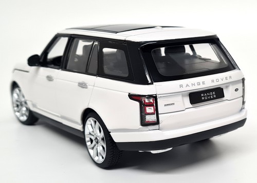 Rastar 1/24 - Land Rover Range Rover White Diecast Scale Model Car - Picture 6 of 7