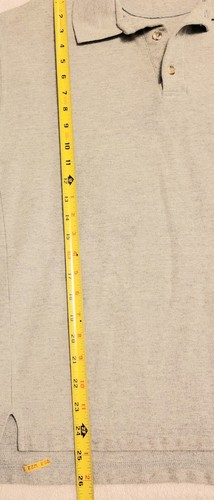 Polo Juneau Alaska Oarsman 913 Talla M Algodón Pesado Gris Hecho en EE. UU. - Imagen 6 de 6