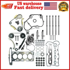Timing Chain Kit Head Gasket Set for 2009-2017 Chevy Equinox GMC Terrain 2.4L