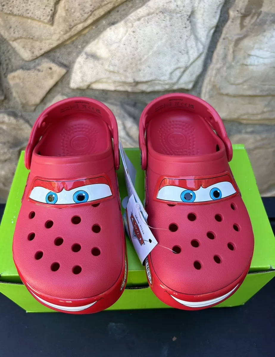 Crocs Classic Clog Cars Lightning Mcqueen Limited Edition- Rare! Size M7/W9