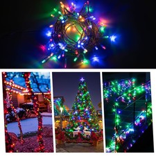 80 LED Fairy String Lights Party Christmas Tree Waterproof Outdoor Home Decor