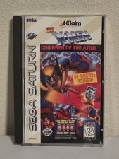 X-Men: Children of the Atom (Sega Saturn) CIB COMPLETE IN BOX REGISTRATION CARD 