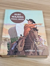 Vintage American Adventure Series Lot:  Alec Majors Trail Boss (1963) Harper Row