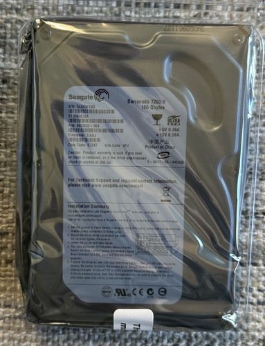 Seagate Barracuda 160GB Internal 7200-9 RPM 3.5" New Sealed W/Box ST3160812A - Picture 3 of 9