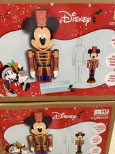 SHIPS TODAY NEW Disney 5Ft LED HOLIDAY MICKEY MOUSE NUTCRACKER  2025 Home Depot