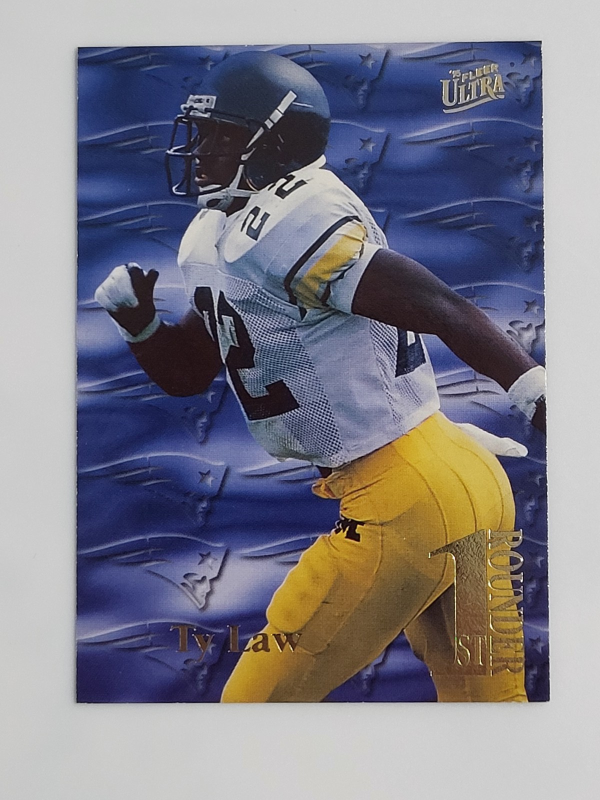 Ty Law Ultra First Rounders #12 Base