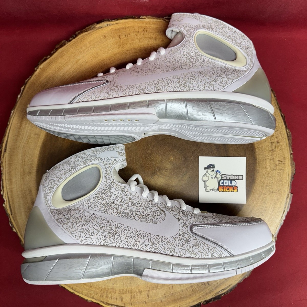 Nike Air Zoom Huarache 2K4 KB Kobe Laser 309957-111 Size 10 | eBay