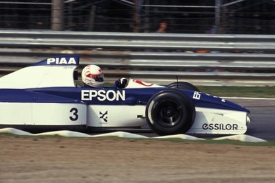 Satoru Nakajima Tyrrell 019 Ford Italian GP at Autodromo Nazionale- Old Photo 2