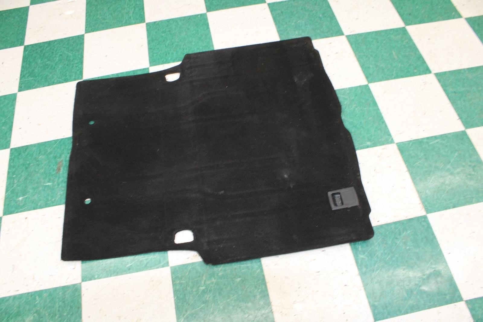 14-19 GHIBLI Black Carpeted Rear Cargo Trunk Floor Panel Liner Mat OEM Factory