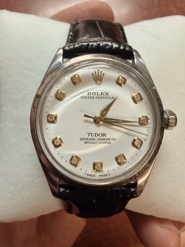 Vintage 1960 Tudor Oyster Perpetual Manual Wind – Rolex Oyster Case