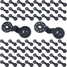 60 Pack Shade Cloth Heavy Duty Lock Grip, Round Plastic Sun Shade Net Clip,