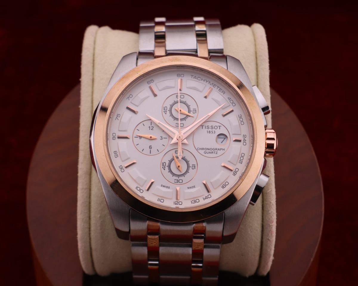 TERZO　ＥＣ２３Ｍ ⚡️⌚New Tissot 1853 Couturier Tachymeter Chronograph Quartz