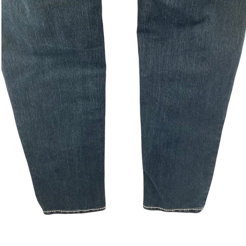 Xhilaration Jeans Girls Size 16 Dark Wash Stretch Gems - Picture 8 of 9