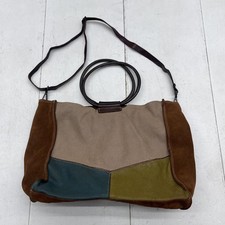 Borsa a tracolla donna Caterina Lucchi patchwork in pelle Made in Italy