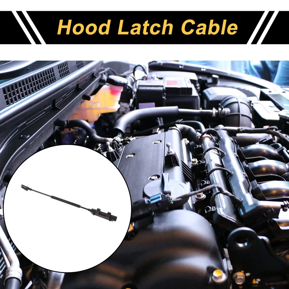 Cabo de liberação do capô nº 7P6823531B cabo de trava do capô para Volkswagen Touareg 11-17 - Imagem 2 de 4