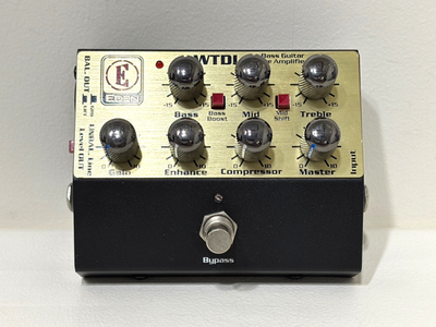 Eden WTDI World Tour Bass Guitar Preamp Direct Box From Japan | eBay