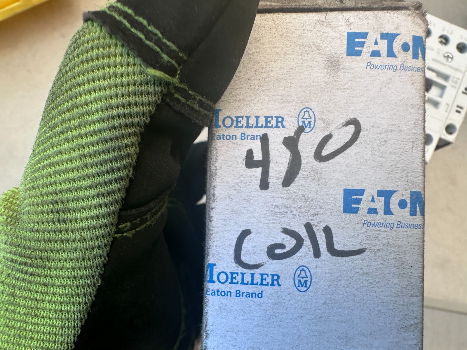 Moeller DILM17-10  - 480VAC COIL - (Lot of 2)
