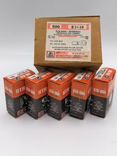 500p New Old Stock - Made in USA- T&B Sta-Kon Terminals B14-10 18-14AWG Crimp