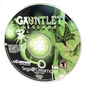Dreamcast Gauntlet Legends (Sega Dreamcast, 2000) Replacement Case & Artwork