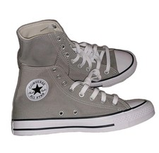    NEW Converse Men's 7 Chuck Taylor All Star GRAY High Top Shoes Women's 9 NWT