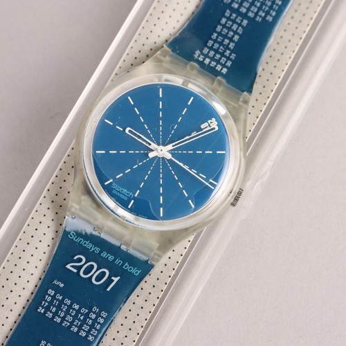 Swatch Calendar GK 330 Vintage Kunststoff mit Kalender 1999 Originell - Bild 2 von 6